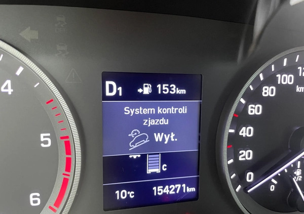 Hyundai Tucson cena 79900 przebieg: 154222, rok produkcji 2019 z Śmigiel małe 667